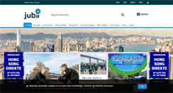 Desktop Screenshot of jubii.dk