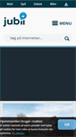 Mobile Screenshot of jubii.dk